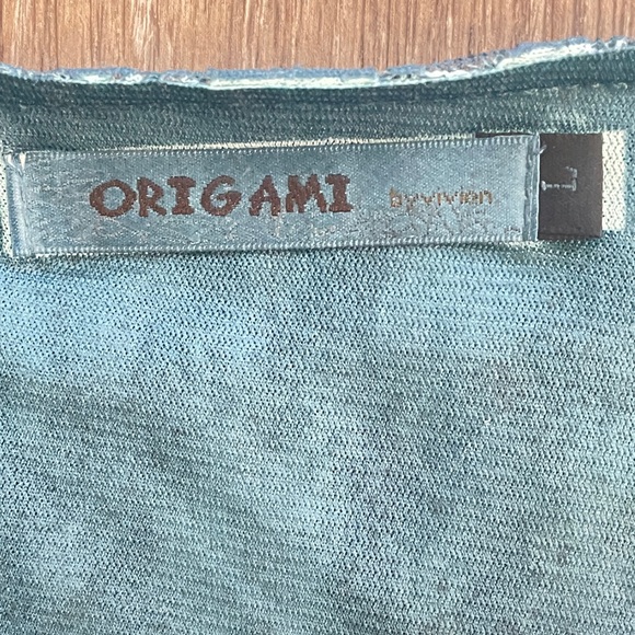 Origami by Vivien Dress Western Blue Lace Longhorn Size Large - Picture 3 of 4